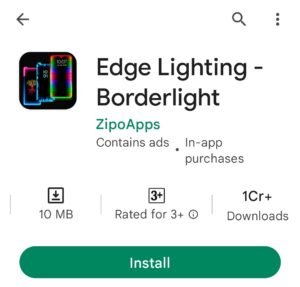 mobile border light