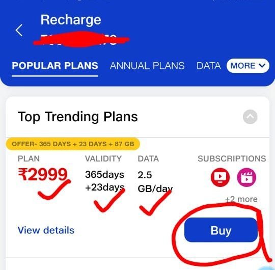 my jio app se mobile recharge kaise kare